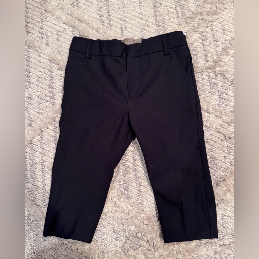 Zara baby boy Black Dress Pants - Classic Straight Fit